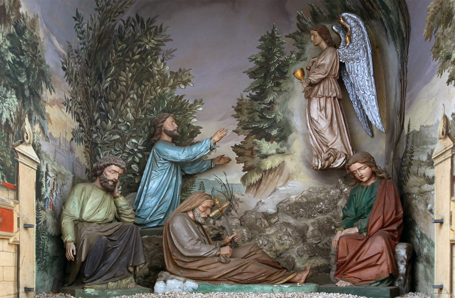 Bildstock beim Kircheneingang der Pfarrkirche Dürnau