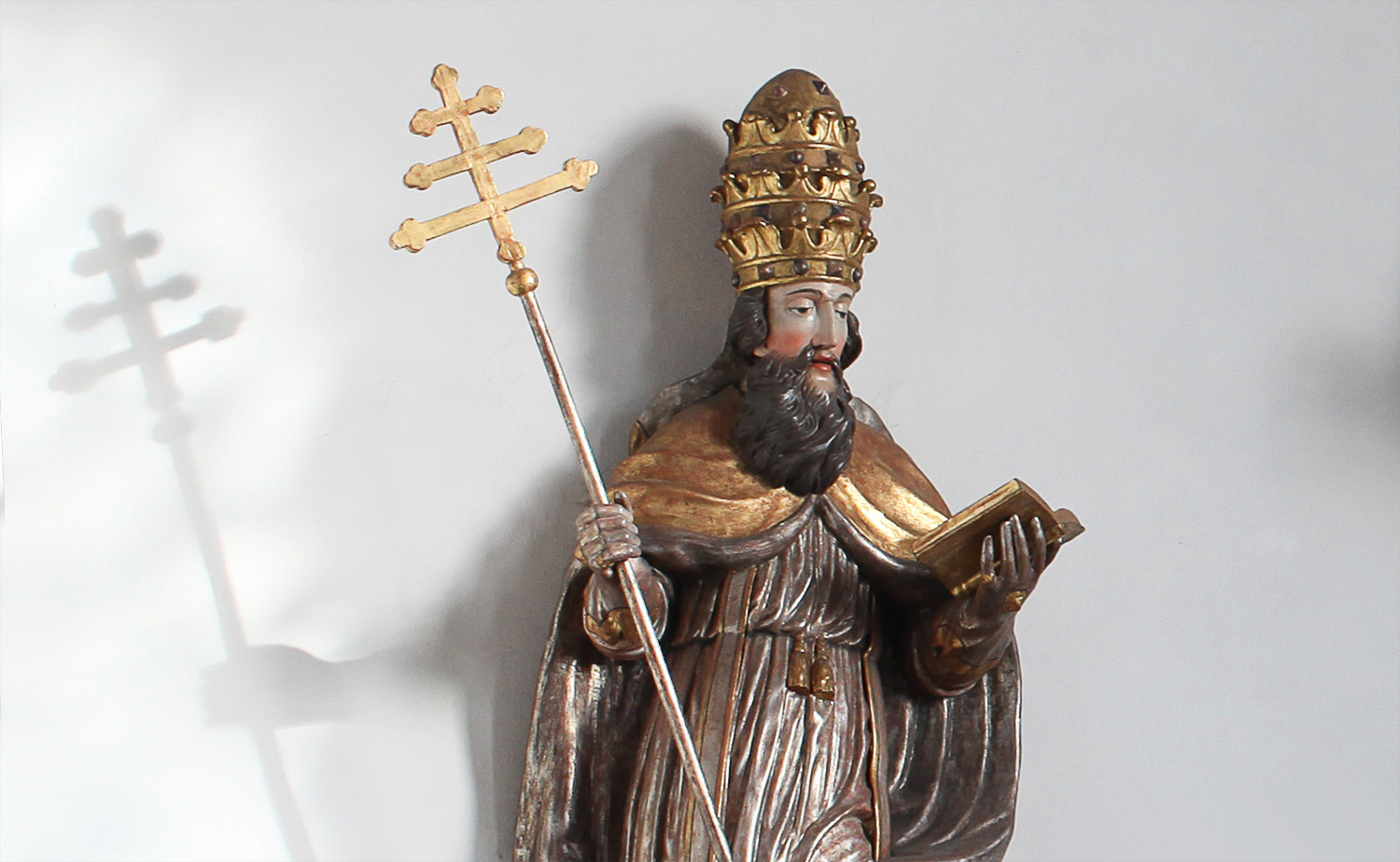 Figur des Hl. Clemens in Betzenweiler